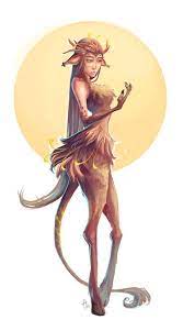 Woman Satyr Fantasy Art Women Faun Satyr