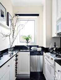 The choice of print as a backsplash tile gave this kitchen a significant characteristic. 9 Beautiful Black And White Kitchens From The Ad Archives Architectural Digest