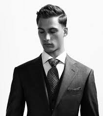 Medium length business haircuts are great for men who want to style all the most popular hairstyles. Professional Hard Part Hairstyle For Business Men Dapperhaircuts Mens Hairstyles Business Hairstyles Mens Medium Length Hairstyles