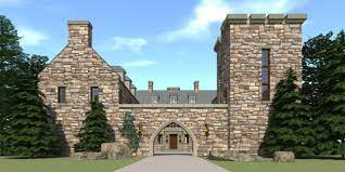 Use edrawmax online to create a sketch of the layout, which is a simple representation of what you are going to achieve and how your space is. Gated Castle Tower Home 5 Bedrooms Tyree House Plans