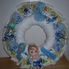 22 precious moments baby shower bubble balloons | bargain balloons has over 11,000 designs of balloons and mylar balloons at discount prices. Baby Shower Precious Moments Diaper Wreath Baby And More From Family Of 4