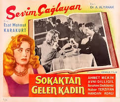 1961 Sokaktan Gelen Kadin Lobi 7 Eski Film Afisleri Sinema Film