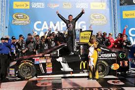 Kyle busch has won races in the nascar nationwide series from 2004 through 2011, and also in 2013 and 2014. 2013 Nascar Cup Chase Race 6 Results Talladega Jamie Mcmurray Wins The Final Lap Weekly