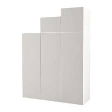 platsa kledingkast wit skatval lichtgrijs bestel hier ikea ikea kledingkast ikea inloopkast schuine wand