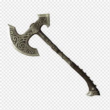 All items can be throwed, as bonus each item will have special properties at throwing (should be enabled above 2.7) Battle Axe Weapon Throwing Axe Axe Elder Scrolls Hatchet Tomahawk Png Pngwing