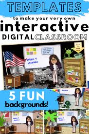 Bitmoji Virtual Classroom Templates Make Your Own In 2020 Virtual Classrooms Interactive Classroom Digital Classroom