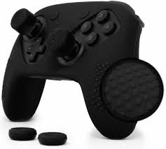 The switch pro controller is also between $60 and $70 to buy. Nintendo Switch Pro Controller Skin Set By Foamy Lizard Alphapro Grip Studded Sweat Free Silicone Cover W Flat Anti Slip Studs Plus Set Of 4 Qss Pro Thumb Grips Skin Qss P Grips