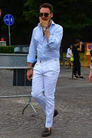 青シャツ メンズコーデ特集 精悍かつ爽やかにまとめた注目の着こなし アイテムを紹介 メンズファッションメディア otokomae ページ 9 メンズファッション メンズファッションカジュアル 青シャツ