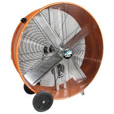 Maxxair 42 In Industrial Heavy Duty 2 Speed Belt Drive Pro Drum Fan Bf42bdorgpro The Home Depot Fans For Sale Belt Drive Fan