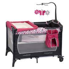 baby trend nursery center scarlett baby girl bassinet baby trend baby play yard