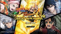 Naruto Ultimate Ninja Storm 4 Great Ninja War V2 Download Psp In 2020 Naruto Psp War