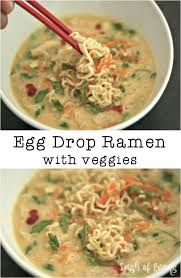 Boil the maruchan chicken ramen for 3 minutes in 2 cups of water. 10 Minute Egg Drop Ramen Noodle Soup Dash Of Evans