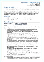A winning doctor resume cover letteris that which leaves you with no job failure and that's how our cover letters are written by experts.we pay utmost attention while building cover letters for they being the secret weapons that form your representation. General Practitioner Cv Example Gp Guide Get Hired