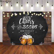 Oktoberfest wall decorations | oriental trading. Cheers And Beer Birthday Backdrop Rustic Wood Happy Birthday Background For Photography Birthday Party Decorations Supplies Background Aliexpress