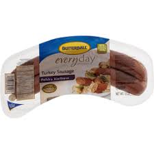 Butterball's turkey sausage has 63% less fat than usda data for pork and beef smoked sausage. Butterball Everyday Turkey Sausage Polska Kielbasa Little Cayman And Cayman Brac Cayman Islands