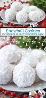 Delicious Snowball Cookie Recipe Snowball Cookies Snowball Cookie Recipe Cookies Recipes Christmas