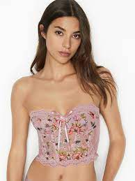 Find great deals on ebay for victoria s secret corset. Leicht Gefuttertes Besticktes Bh Oberteil Victoria S Secret