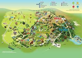 Zsl whipsnade zoo, formerly known as whipsnade wild animal park, is a zoo and safari park located at whipsnade, near dunstable in bedfordshire, england. Map Of Zsl Whipsnade Zoo Zoo Map Zoo Map