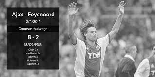 Ajax u19 vs feyenoord u19 postponed after feyenoord players' family members got attacked. Afc Ajax On Twitter Matchfact Marcovanbasten Was On Fire In De Klassieker Van 1983 Ajafey