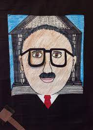 Thurgood Marshall, First Black Supreme Court Justice. An Inspiration To All  Of Us. He Is Made Out Of Construction Paper And Colored Wit… | Art,  Painting, Making Out