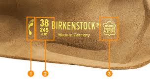 How To Read The Birkenstock Footbed Birkenstock Express