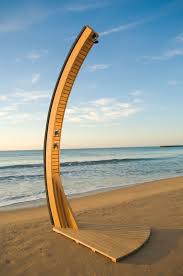 Les Jardins Odala Teak Exposed Outdoor Shower Outdoor Shower