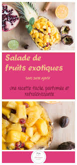 Salade De Fruits Exotiques Ananas Mangue Grenade Sab N Pepper Recette Salade De Fruits Exotiques Fruits Exotiques Salade De Fruits