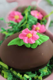 Decorate with mini eggs and cookies 2 hrs and 10 mins Chocolate Dipped Easter Eggs Naturally Gluten Free Let Them Eat Gluten Free Cake