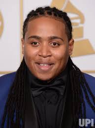 Photo: Jamison Ross backstage at the 58th annual Grammy Awards in Los  Angeles