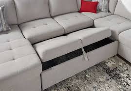 Angelino Heights Gray 3 Pc Sleeper Sectional Sleeper Sectional Sectional Contemporary Sectional