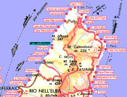 Maslow'un ihtiyaçlar hiyerarşisi gibi bir illustrasyon. Elbaexplorer Cala Dell Inferno Cartina Mappa Cala Dell Inferno Rio Nell Elba Isola D Elba