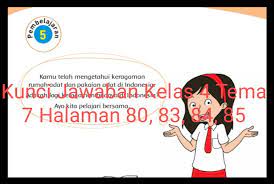 Maybe you would like to learn more about one of these? Kunci Jawaban Buku Tematik Siswa Kelas 4 Tema 7 Subtema 2 Pembelajaran 5 Halaman 80 83 84 85 Info Pesilat