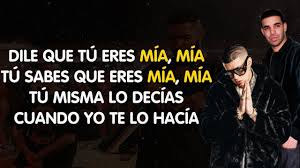 Dile que tú eres mía, mía. Bad Bunny Mia Lyrics