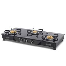 And another factor is that the availability of commodities. Buy Usha Ebony Gs 3001 8 Mm Thick Stainless Steel Frame Crca Black Powder Coated Toughened Glass Top 3 Burner Gas Stove With Auto Ignition Black Online At Low Prices In India Amazon In