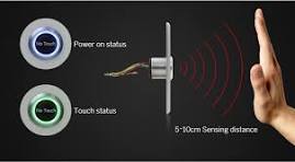 Remote Control Support Touchless Door Release Push Button ...