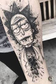 Happy to have a silly tattoo for once. 43 Rick And Morty Tattoo Ideas Rick And Morty Tattoo Rick And Morty Fan Tattoo