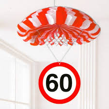 Das toy story ballonset besteht aus aluminiumfolie. Deko Fallschirm Zum 60 Geburtstag