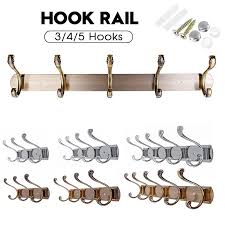 Check spelling or type a new query. Buy 4 5 6 Holes Wall Mounted Hanger Hooks Coats Rack Wall Hooks Clothes Rails For Kitchen Bathroom Room Cloth Towel Rack Coat Hat At Affordable Prices Free Shipping Real Reviews With Photos Joom