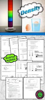 Calculating Density Co Teaching Middle School Science Teacher Matter Science