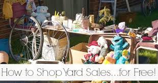 How To Shop Yard Sales For Free Money Saving Mom Yard Sale Money Saving Mom Saving Money