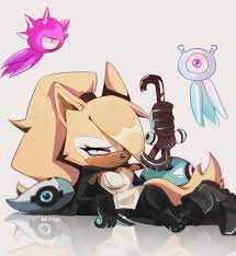 blush cyan wisp idw comics idw publishing laying on side mask  mobian (species) pink wisp sega sonic (series) sonic the hedgehog (comics)  sonic the hedgehog (idw) sonic the hedgehog (