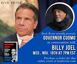 Tonight: Governor Cuomo and Billy Joel in conversation, live