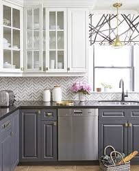 These were such perfect backsplash ideas for white cabinets because they played up the contemporary accents in their kitchen so nicely. 40 Best Kitchen Backsplash Ideas 2017