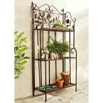 【anwendbare gelegenheiten】dieser pflanzenhalter eignet sich für balkon, garten, café, blumenladen , einkaufszentren, büro und wohnkultur. Eisenregale Gunstig Online Kaufen Ladenzeile
