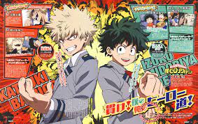 Katsuki is a young man of average height, with a slim, muscular build, and a fair skin tone. Boku No Hero Academia My Hero Academia Image 2138504 Zerochan Anime Image Board