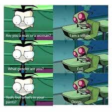Pin By Sarah Bahn On Funny Invader Zim Memes Funny Images