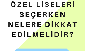 Yani içiniz aydınlıksa aydınlık tablolar sizin için uygun olanlarıdır. Ozel Liseleri Secerken Nelere Dikkat Edilmelidir