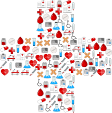 Iconos médicos Cruz | Vectores de dominio público