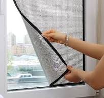 Amazon.com: Aluminum Foil Roller Shades, UV Blocking Thermal ...
