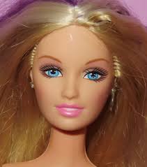 BARBIE FASHION FEVER Drew Doll Lara Face Purple Hair Streaks Rare $44.98